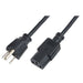 EAN 4260113573426 - LogiLink NEMA5-15P - IEC 60320-1 (C13), 1.8m Negro 1,8 m C13 acoplador imagen 1