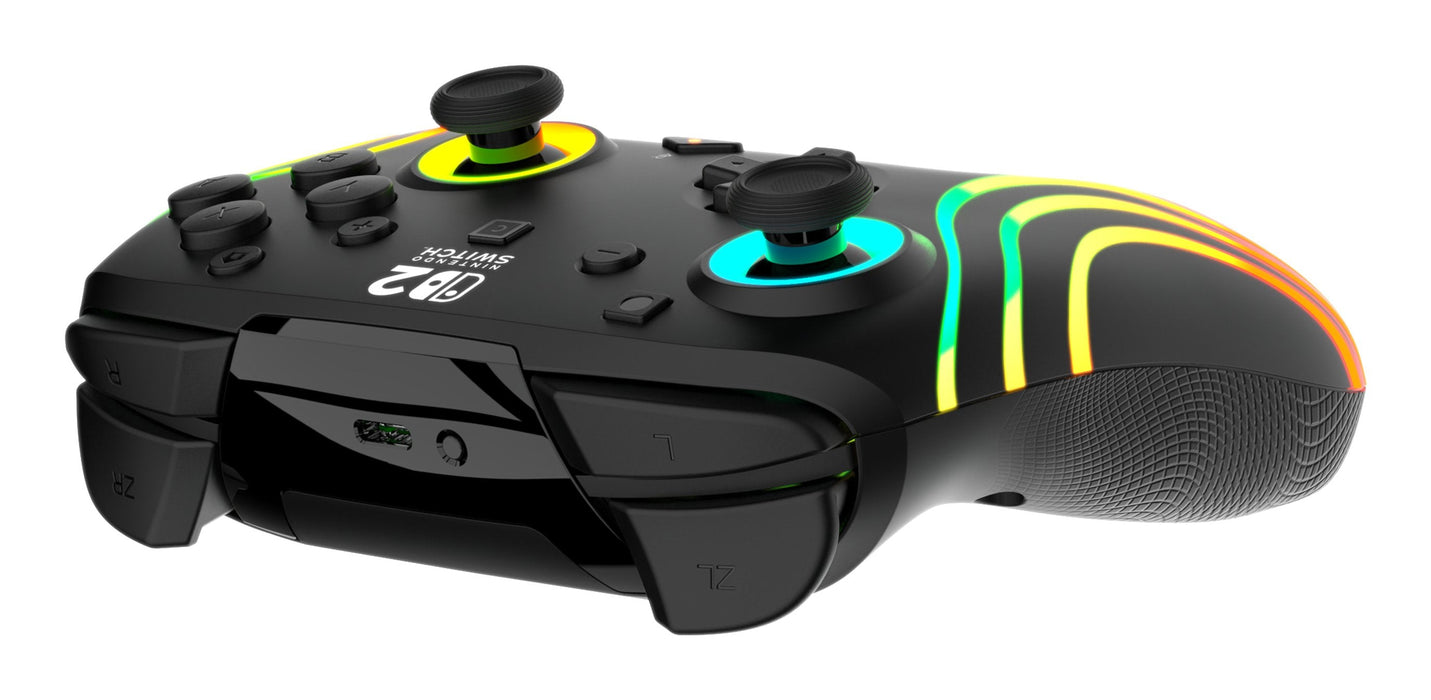 Turtle Beach Afterglow Negro Mando De Juego Rgb Inalámbrico Para Nintendo Switch 2