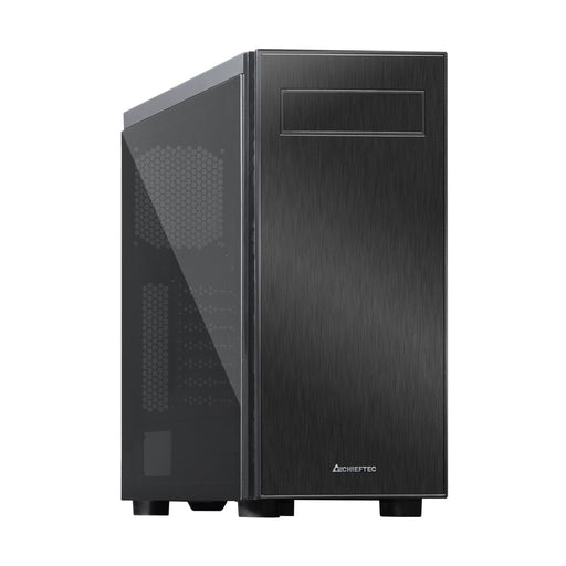 EAN 0753263076717 - Chieftec AL-02B-TG-OP carcasa de ordenador Torre Negro imagen 1