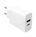 EAN 8591680110766 - FIXED FIXC30-CU-WH cargador de dispositivo móvil Portátil, Smartphone, Tableta Blanco Corriente alterna C imagen 1