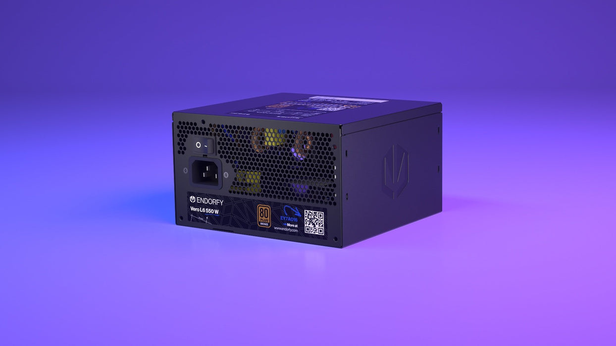 EAN 5903018668925 - ENDORFY Vero L6 unidad de fuente de alimentación 550 W 24-pin ATX ATX Negro imagen 15
