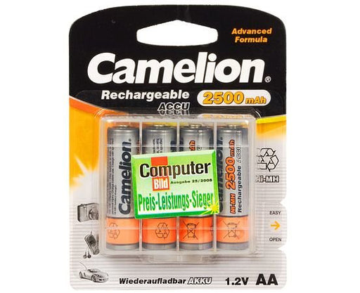EAN 4260033151834 - Camelion NH-AA2500-BC4 Batería recargable AA Níquel-metal hidruro (NiMH) imagen 1