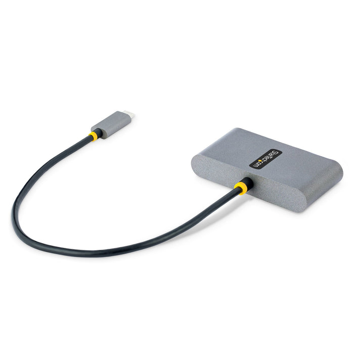 EAN 0065030894807 - StarTech.com 5G2A2CPDB-USB-C-HUB hub de interfaz USB 3.2 Gen 1 (3.1 Gen 1) Type-C 5000 Mbit/s Gris imagen 2