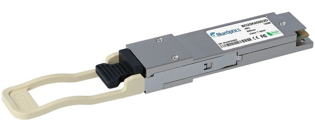 Blueoptics Intel E40gqsfpsr Blueoptics Bo25k859s2d Qsfp Transceiver, 40gbase-Sr4, Multimode Fiber, 4x850nm, 150m