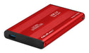 EAN 5901878518602 - Qoltec 51860 caja para disco duro externo Carcasa de disco duro/SSD Rojo 2.5" imagen 1