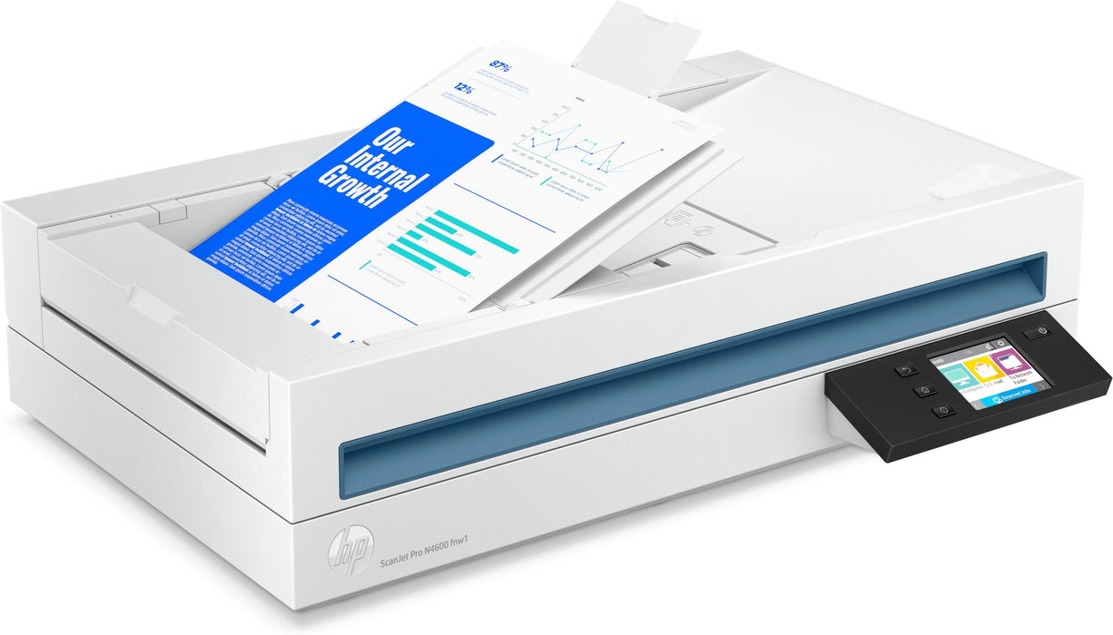 EAN 0195697674211 - HP Scanjet Pro N4600 fnw1 Escáner plano y alimentador automático de documentos (ADF, Automatic Document F imagen 6