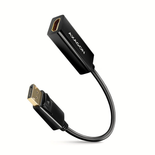 EAN 8595247906052 - Axagon RVD-HI14N adaptador de cable de vídeo 0,18 m DisplayPort HDMI Negro imagen 1