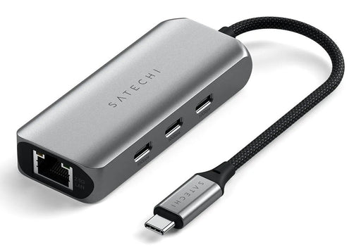 EAN 810086361342 - Satechi ST-H3C25EM hub de interfaz USB Tipo C 10000 Mbit/s Gris imagen 1