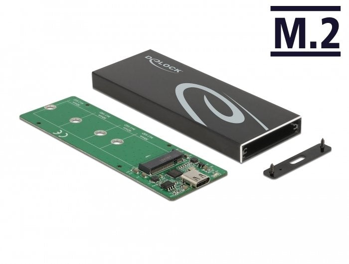 EAN 4043619420032 - DeLOCK 42003 caja para disco duro externo Caja externa para unidad de estado sólido (SSD) Negro imagen 3