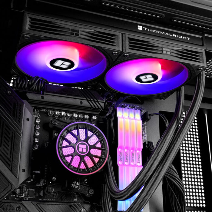 K Kit Watercooling Aio Thermalright Aqua Elite V6 Rgb - 240mm (Noir)