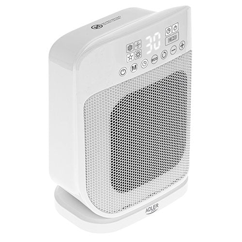 EAN 5903887805865 - Adler AD 7727 calefactor eléctrico Interior Blanco 1500 W Ventilador eléctrico imagen 1
