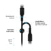 EAN 8591680147335 - FIXED FIXDLS-CL12-BK cable de conector Lightning 1,2 m Negro imagen 5