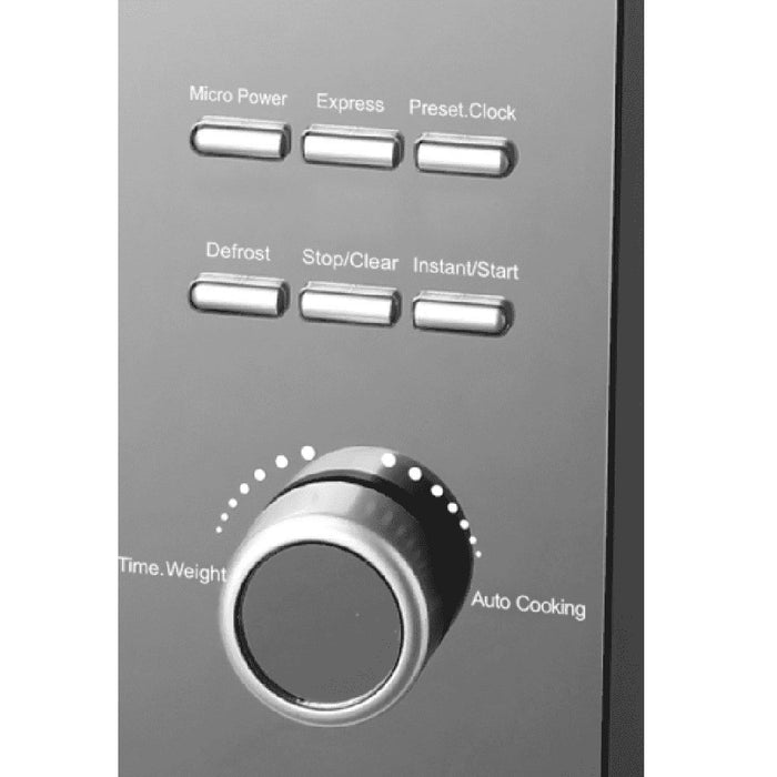 EAN 5608475016356 - Haeger MW-80B.008A microondas Plata Solo microondas Encimera 26 L 800 W imagen 4