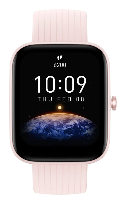 EAN 6972596104797 - Amazfit Bip 3 Pro 4,29 cm (1.69") TFT 44 mm Digital 240 x 280 Pixeles Pantalla táctil Rosa GPS (satélite) imagen 1