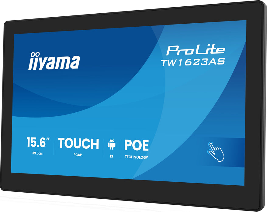 EAN 4948570126934 - iiyama TW1623AS-B3P pantalla para PC 39,6 cm (15.6") 1920 x 1080 Pixeles Full HD LED Pantalla táctil Negr imagen 3