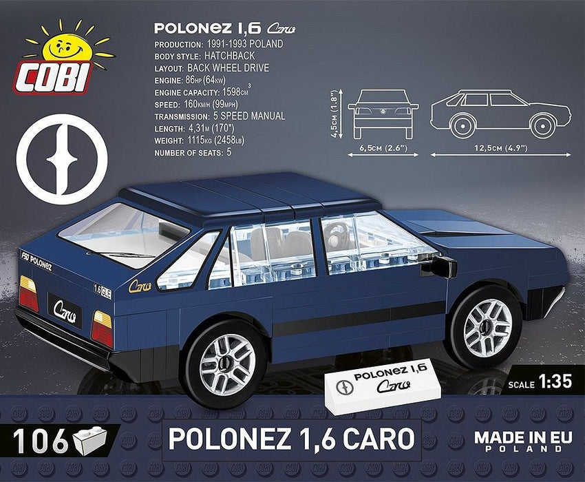 EAN 5902251245894 - COBI Polonez 1,6 Caro imagen 3
