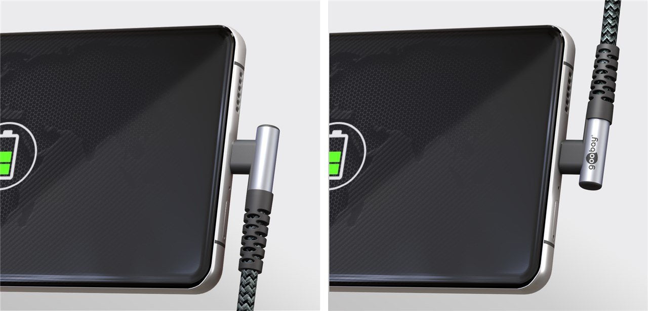EAN 4040849646553 - Goobay 64655 cable USB USB 2.0 0,5 m USB C USB A Negro, Gris imagen 7