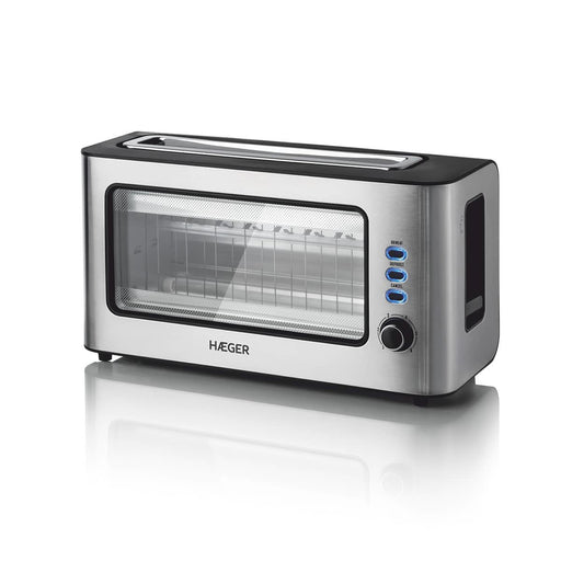 EAN 5608475033339 - Haeger TO-100.014A tostadora 6 2 rebanada(s) 1000 W Negro, Acero inoxidable imagen 2