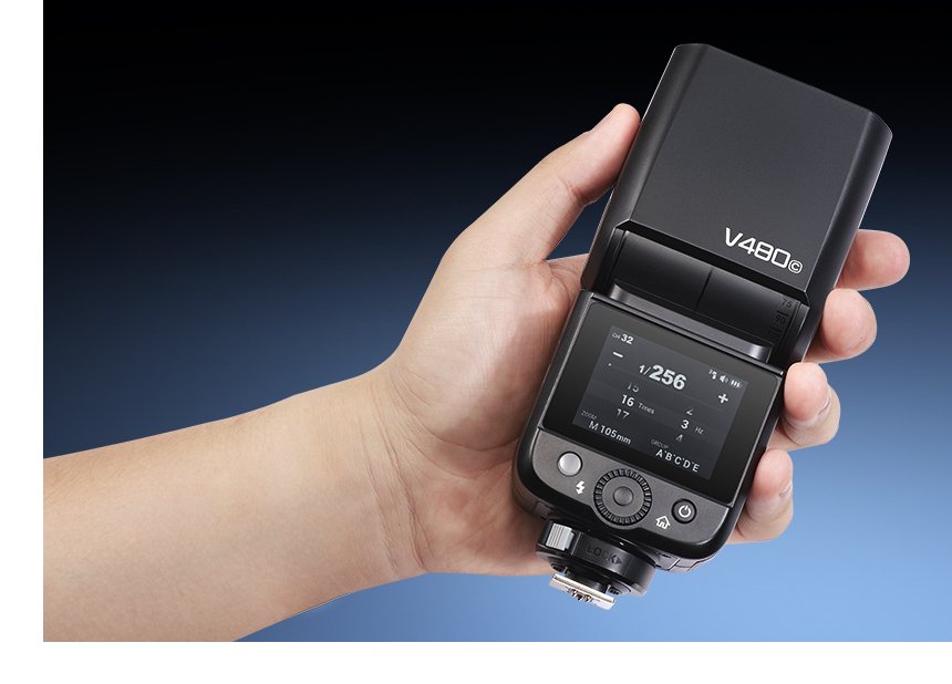 EAN 6952344242841 - Godox V480 Flash compacto Negro imagen 2