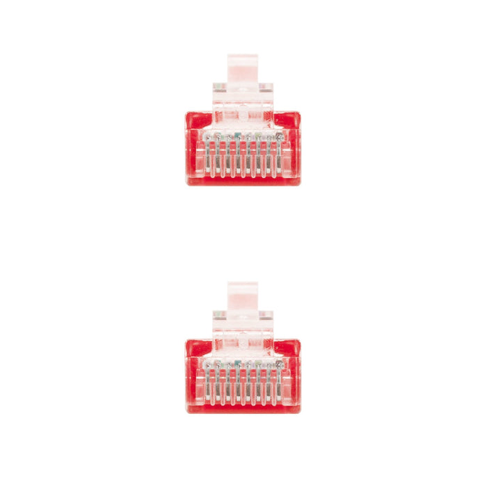 EAN 8433281003293 - Nanocable 10.20.0101-R cable de red Rojo 1 m Cat5e U/UTP (UTP) imagen 3