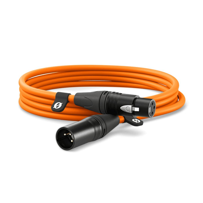 Rode Microphones Cable Xlr Premium Xlr3m-O Naranja Naranja, 3 Metros Xlr3m-O