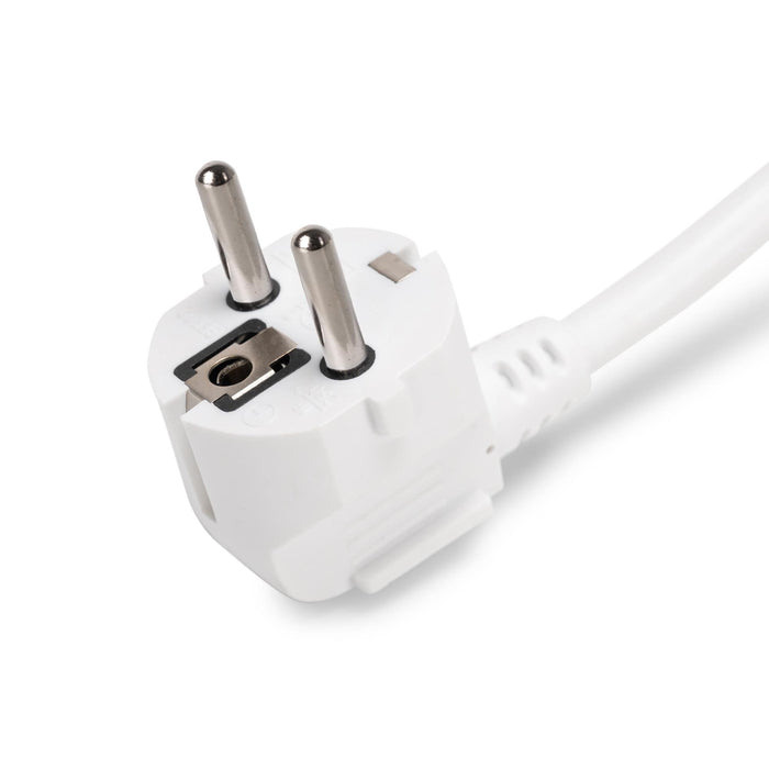 Entac Meckdosenleime 3fach Con Usb 1,5m Schalter Blanco