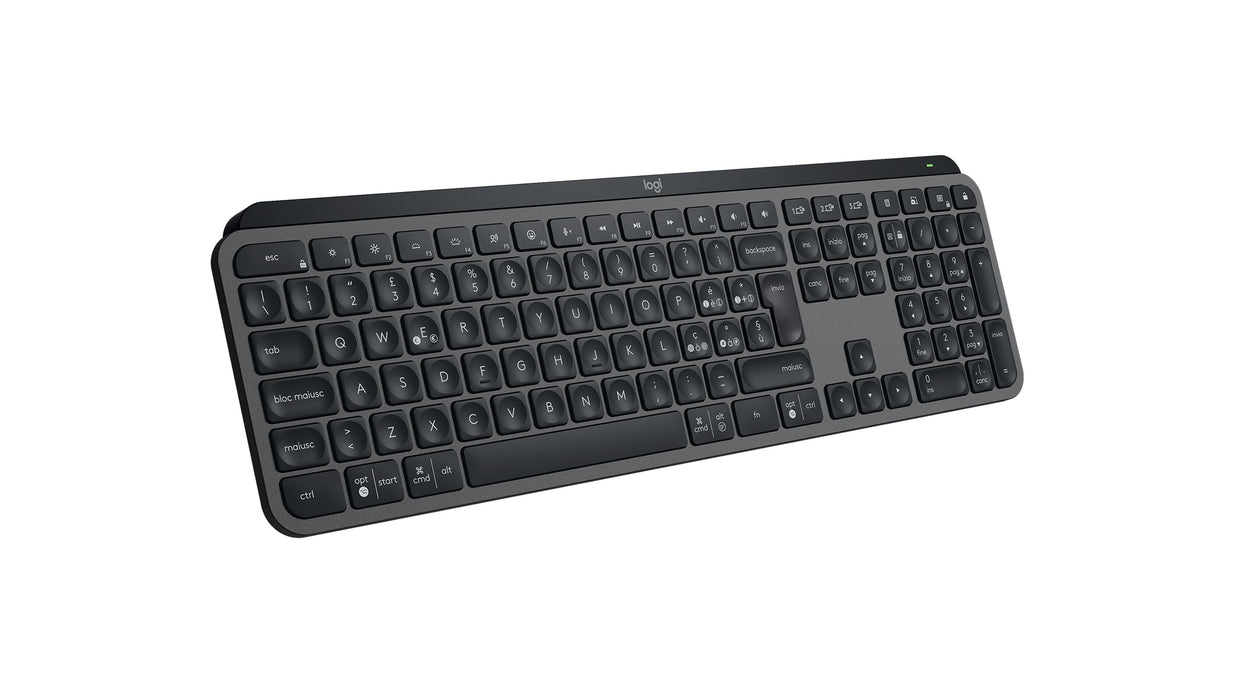 EAN 5099206112254 - Logitech MX Keys S teclado Universal Bluetooth QWERTY Italiano Grafito imagen 8