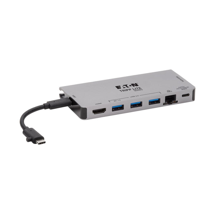 Stacja Dokujaca Usb-C 4k Hdmi, Usb 3.2 Gen 1, Koncentrator Usb-A, Gbe, Karta Pamieci, Ladowanie Pd 100 W, Odlaczany Przewód U442-Dock5d-Gy