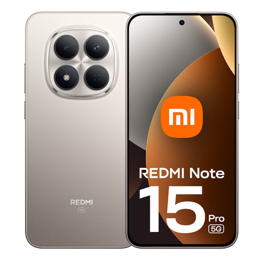 EAN 6932554478612 - Xiaomi Redmi Note 15 Pro 5G 17,4 cm (6.83") SIM doble Android 15 USB Tipo C 8 GB 512 GB 6580 mAh Titanio imagen 1
