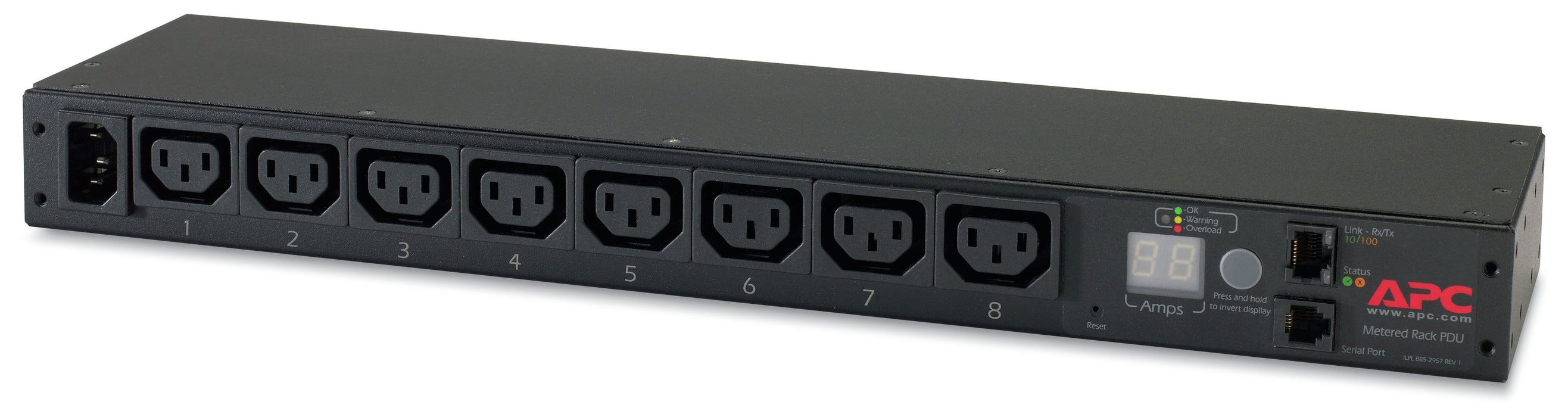 EAN 731304331506 - APC AP7820B unidad de distribución de energía (PDU) 8 salidas AC 0U/1U Negro imagen 1