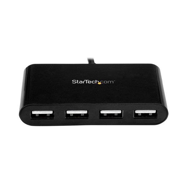 Startech.Com Hub Concentrador Usb-C A Usb A De 4 Puertos Ladrón Adaptador Usb Tipo C A Usb A De 4 Puertos Usb 2.0 Hub 4 X Usb 2.0 Sobremesa
