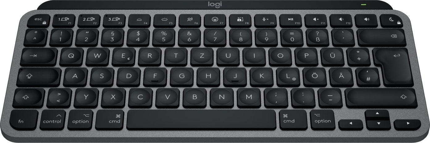 Logitech Mx Keys Mini For Mac Teclado Hogar Oficina Bluetooth Qwertz Alemán Negro, Gris