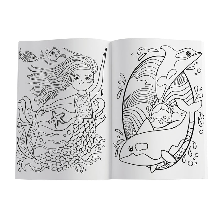 Pelikan 102018 Libro Para Colorear, Mundo Marino