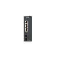 EAN 0790069478437 - D-Link DIS-100G-06 switch No administrado L2 Gigabit Ethernet (10/100/1000) DIN rail Negro imagen 1