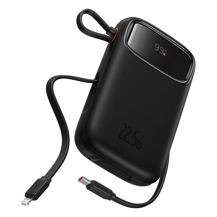 EAN 6932172636296 - Baseus QPOW 2 DUAL KABLOLU 10.000 MAH 22.5W POWERBANK-SIYAH batería externa Litio 10000 mAh Negro imagen 3