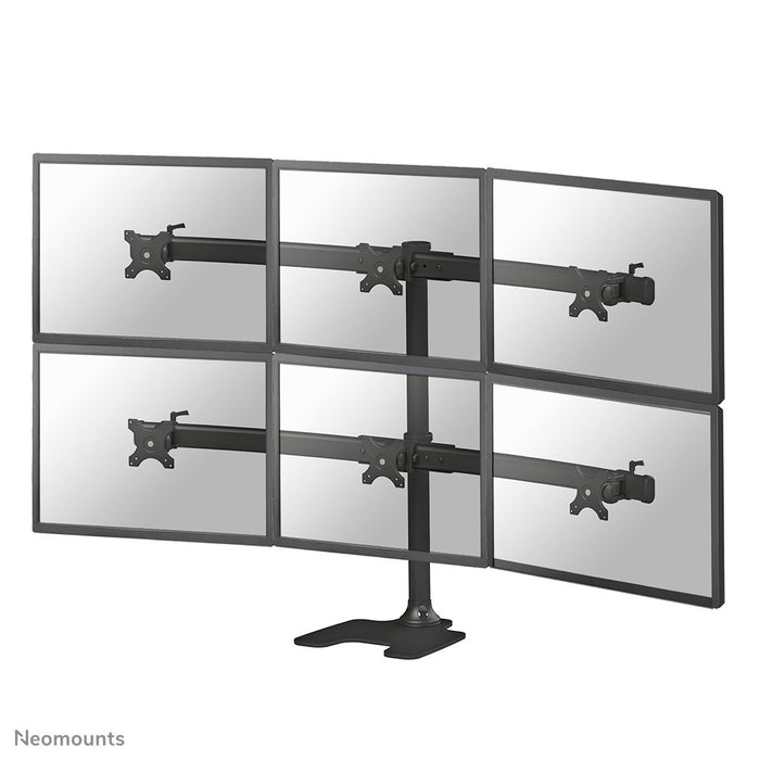 EAN 8717371446918 - Neomounts FPMA-D700DD6 soporte para monitor 68,6 cm (27") Escritorio Negro imagen 1
