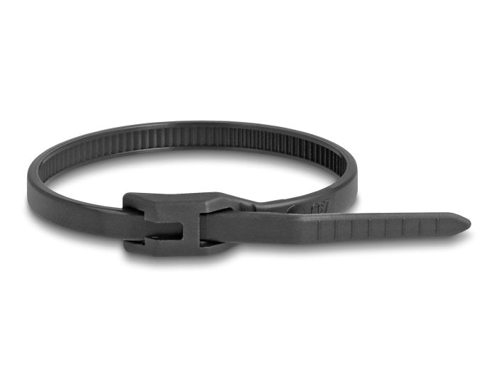 Delock 19465 Brida Para Cables Con Cabeza Plana La 110 X An 2,5 Mm 100 Piezas Negro