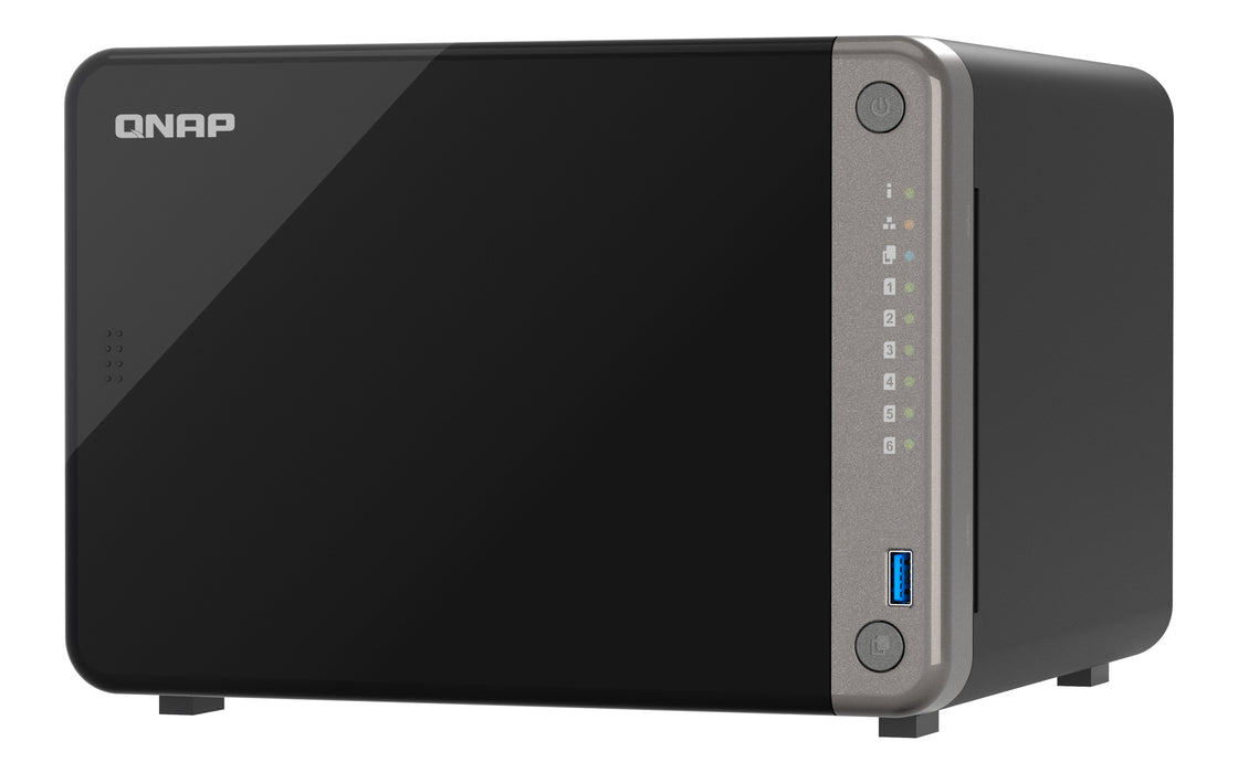 EAN 4711103084335 - QNAP TS-AI642-8G servidor de almacenamiento NAS Torre ARM Cortex-A76 8 GB Negro imagen 5