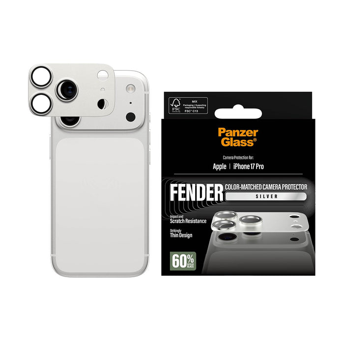 EAN 5715685036743 - PanzerGlass ® Fender Camera Protector Silver iPhone 17 Pro Protector de pantalla Apple 1 pieza(s) imagen 2