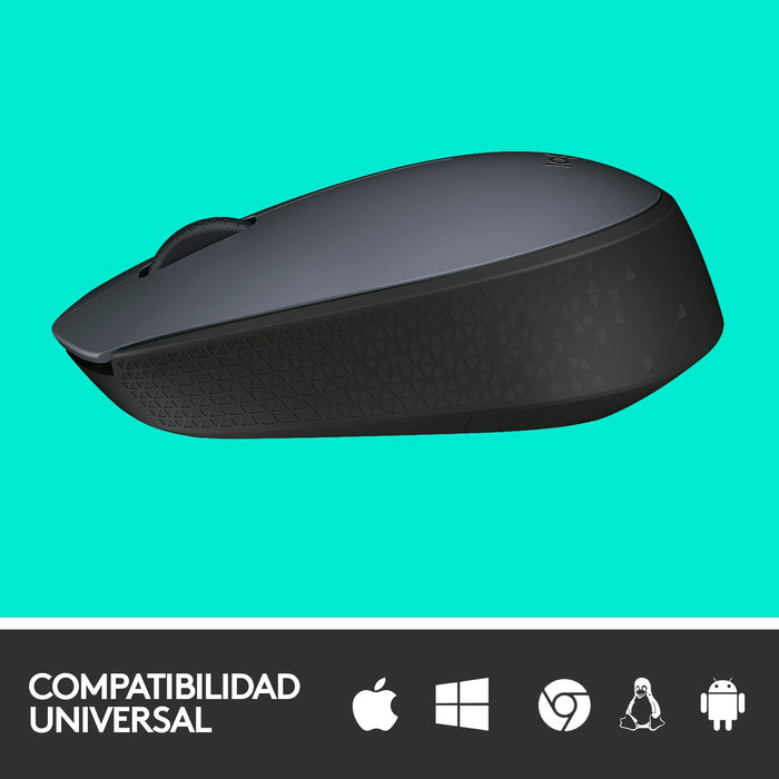 EAN 5099206062887 - Logitech M170 Grey-K ratón Oficina Ambidextro RF inalámbrico Óptico 1000 DPI imagen 10