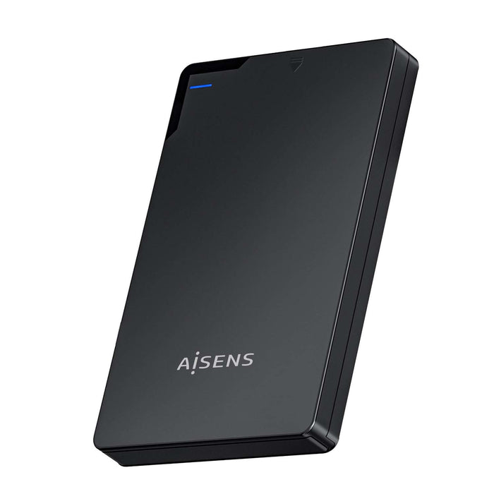 EAN 8436574709278 - AISENS ASE-2520B caja para disco duro externo Caja de disco duro (HDD) Negro 2.5" USB con suministro de c imagen 3