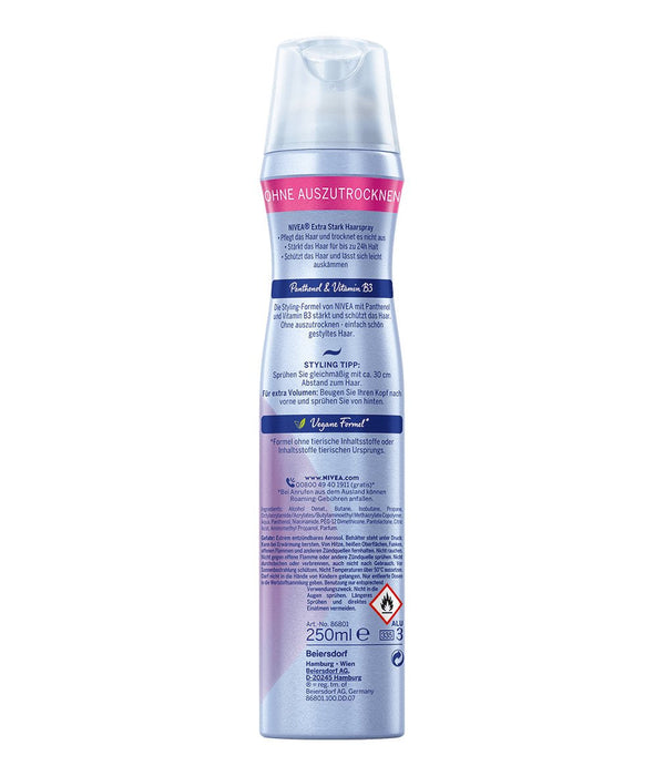 Nivea Extra Strong Styling Spray 250,0 Ml