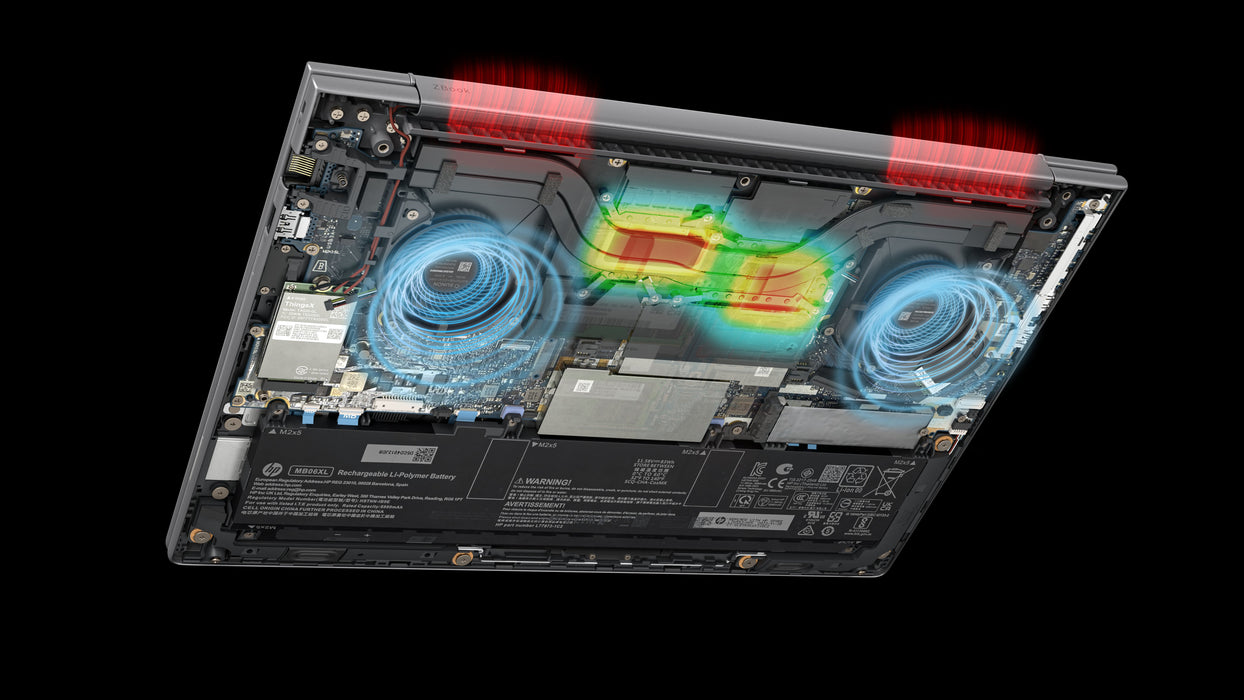 EAN 0821844175323 - HP Zbook X G1i Intel Core Ultra 7 255H Estación de trabajo móvil 40,6 cm (16") WUXGA 32 GB DDR5-SDRAM 1 T imagen 5
