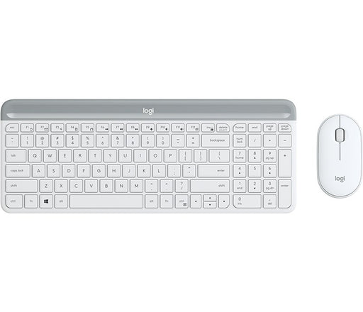 EAN 5099206086616 - Logitech 920-009205 teclado Ratón incluido Universal RF inalámbrico QWERTY Internacional de EE.UU. Blanco imagen 1