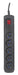 EAN 5901443113379 - Activejet ACP-5GN 5M CZ base múltiple 5 salidas AC Interior Negro imagen 3