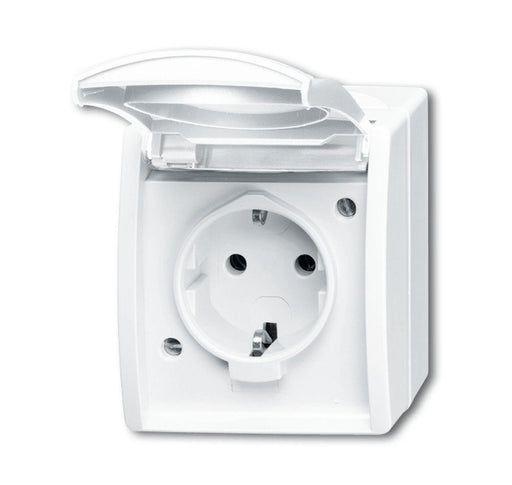 EAN 4011395083727 - Busch-Jaeger 2083-0-0834 toma de corriente CEE 7/3 Blanco imagen 1