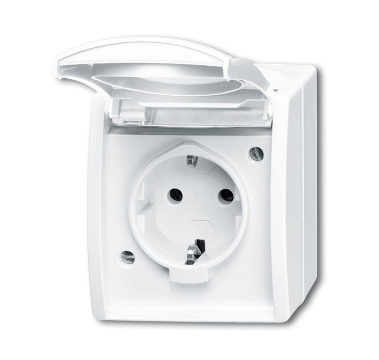 EAN 4011395083727 - Busch-Jaeger 2083-0-0834 toma de corriente CEE 7/3 Blanco imagen 1