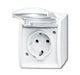 EAN 4011395083727 - Busch-Jaeger 2083-0-0834 toma de corriente CEE 7/3 Blanco imagen 1