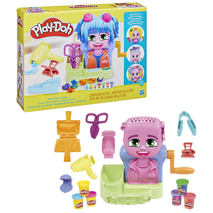 Hasbro Play-Doh Peluquería Salvaje, Amasando F88075l0