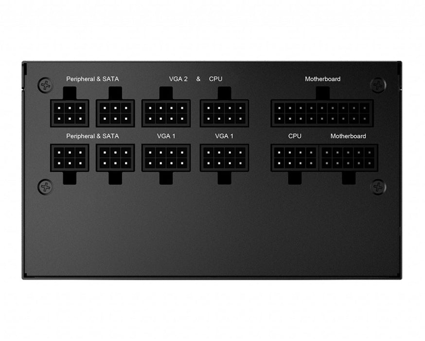 EAN 4719072754259 - MSI MPG A650GF unidad de fuente de alimentación 650 W 24-pin ATX ATX Negro imagen 2